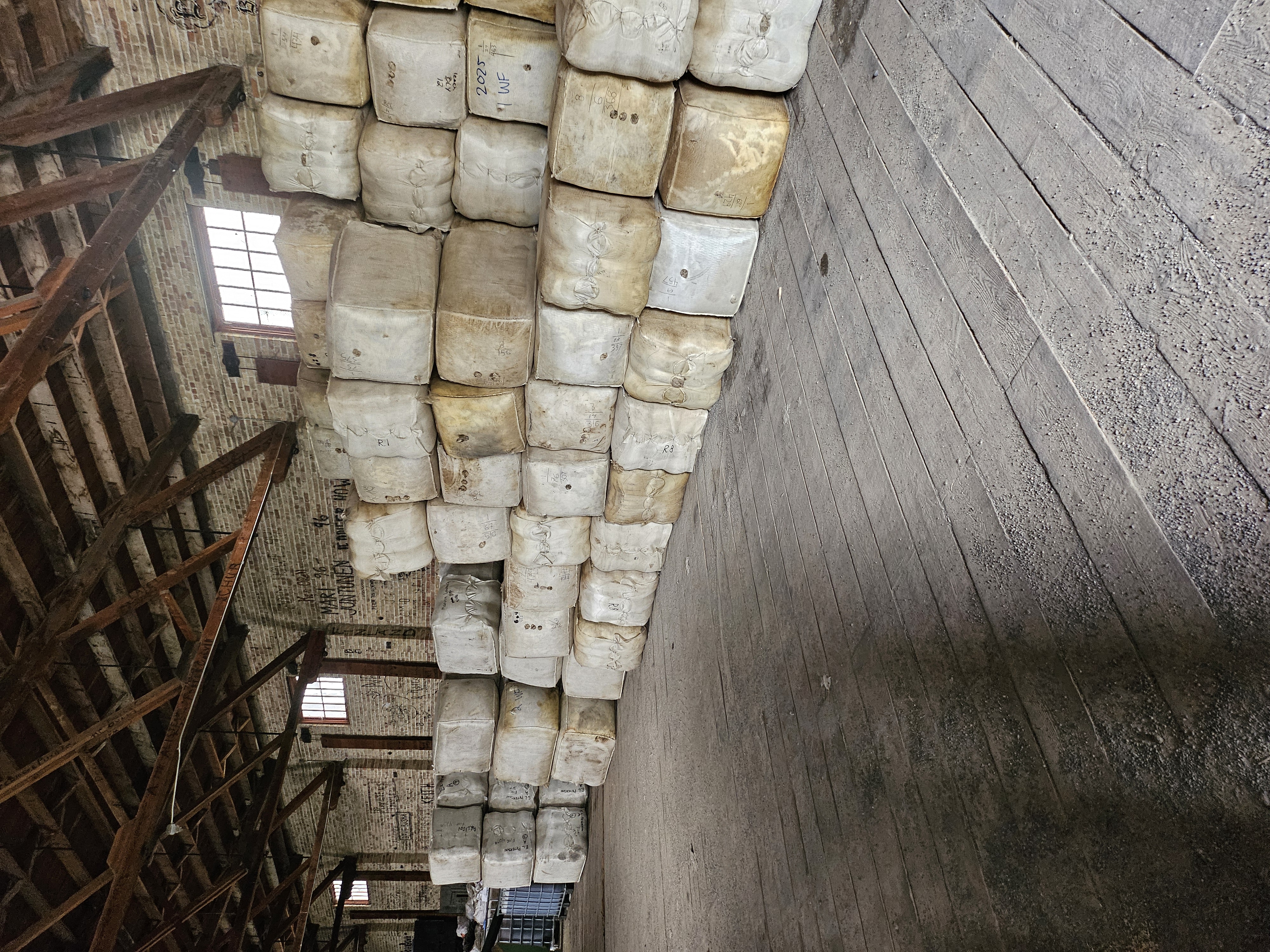 Sweet Grass Wool Warehouse Stacked Wool